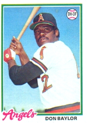 1978 Topps Baseball Cards      048      Don Baylor